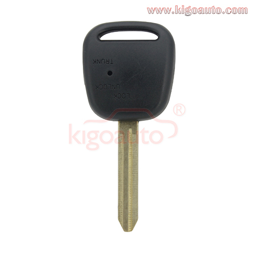 Remote key shell toy43 blade for Toyota 1 button on side