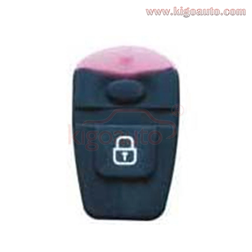 Remote rubber button pad for Kia Hyundai remote fob 1 button