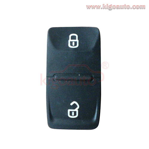 Flip key remote button pad for VW 5K0 837 202 AD 2 button pad