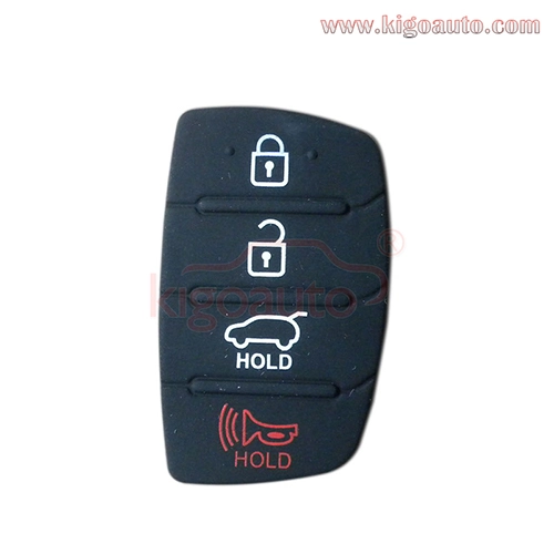 Pack of 36pcs Remote button pad for Kia Hyundai remote key 4 button