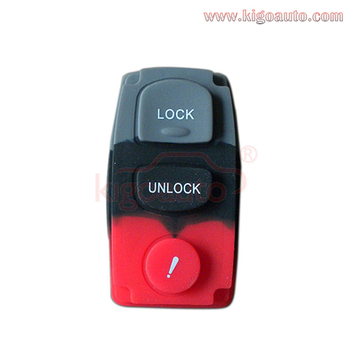 Remote rubber button pad for Mazda remote fob 3 button