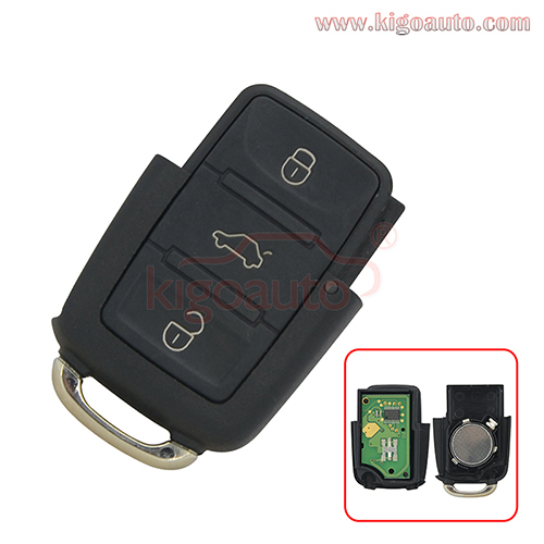 P/N 1JO 959 753 DJ Remote Key 3 button 315Mhz for VW Skoda Passat Golf Jetta 2001 1J0959753DJ