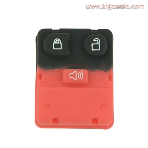 Remote button rubber pad for Ford remote fob 3 button