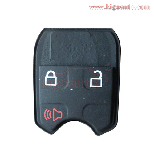 Remote button rubber pad for Ford remote fob 3 button