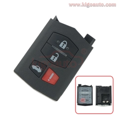Remote key part shell 4 button for Mazda 3 6 Miata 2006-2015 IC 662F-SKE12501