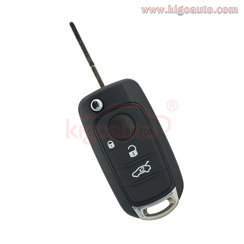 Clearance Price -New flip key shell 3 button Trunk for Fiat 500 500X ...