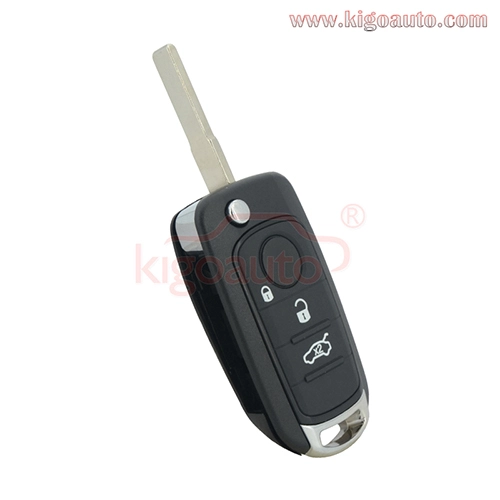 Clearance Price -New flip key shell 3 button Trunk for Fiat 500 500X ...