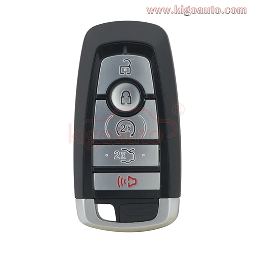 FCC M3N-A2C93142600 smart key case 5 button for 2018 Ford Edge