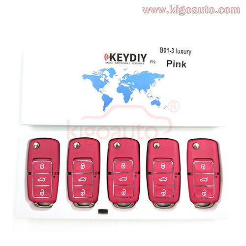 B01-3 Luxury pink Series KEYDIY Multi-functional Remote Control