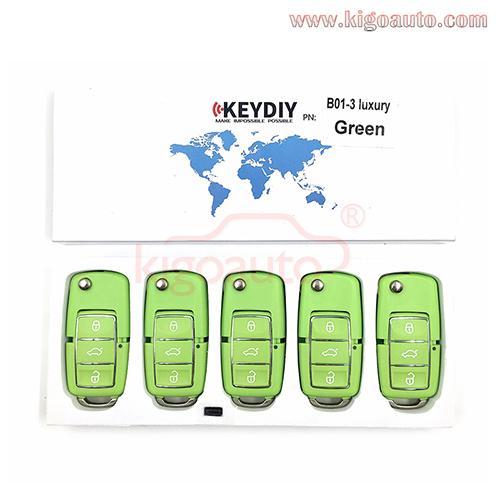 B01-3 Luxury green Series KEYDIY Multi-functional Remote Control