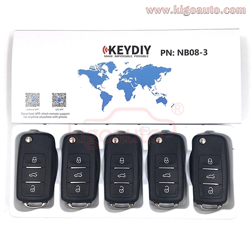 NB08-3 Series KEYDIY Multi-functional Remote Control