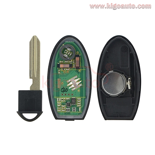 S180144020 Smart key 5 button 433Mhz 47 chip for Nissan Altima 2013 2014 2015 P/N 285E3-3TP5A  FCC KR5S180144014