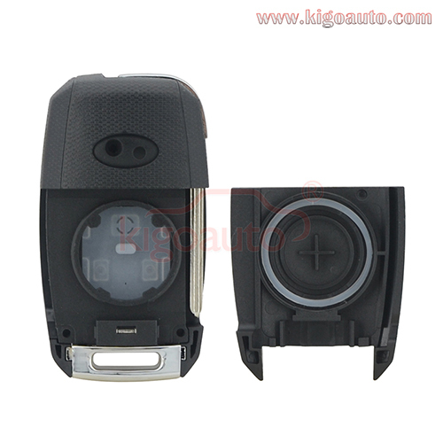 PN 95430-A9300 flip key shell 6 button for 2015-2017 Kia Sedona FCC TQ8-RKE-4F21