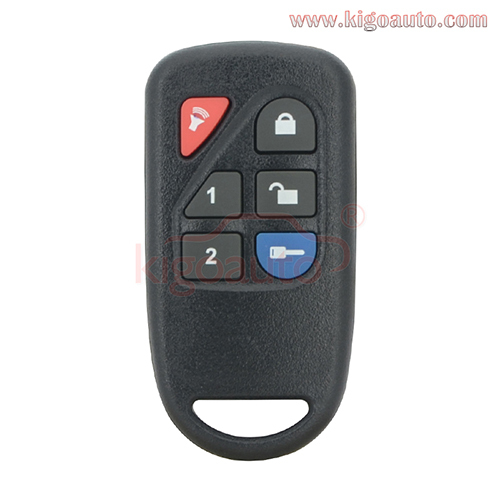FCC ID GOH-PCGEN2 Remote control 6 button 433.92Mhz for Ford Edge Expedition Explorer 2007-2012 key fob PN 8L3D-15K601-AA