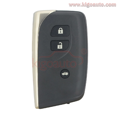 Smart key shell case 3 button for Lexus LS460 LS600h 2013 2014 HYQ14ACX