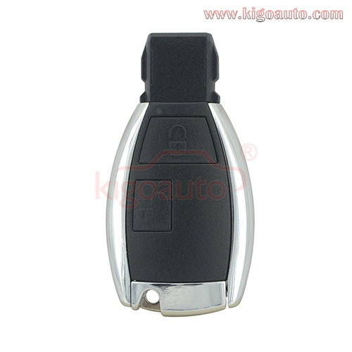Refit smart key shell case 2 button for Mercedes benz C Class E Class CLS CLK ML B Class SLK CL S Class 1998-2009