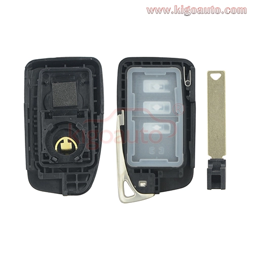 New smart key case 3 button for Lexus GS350 ES250