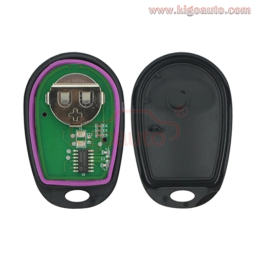 FCC GQ43VT20T Remote fob 5 button 315MHZ for Toyota Sienna PN 89742-AE030 or 89742-AE031