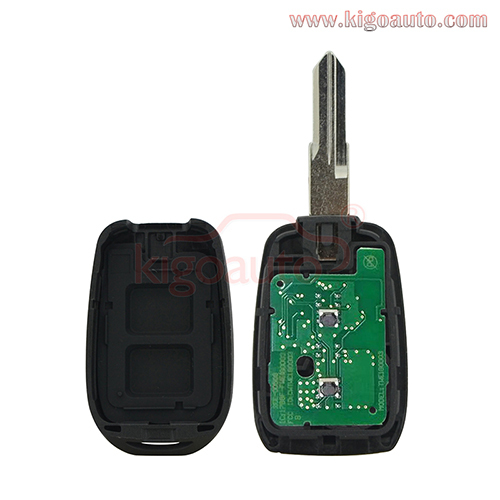Remote Key 2 Button VAC102 blade 433Mhz FSK AES-4A Chip For Renault Lodgy Dokker Sandero Duster Dacia Logan 2013 2014 2015 2016 2017 2018
