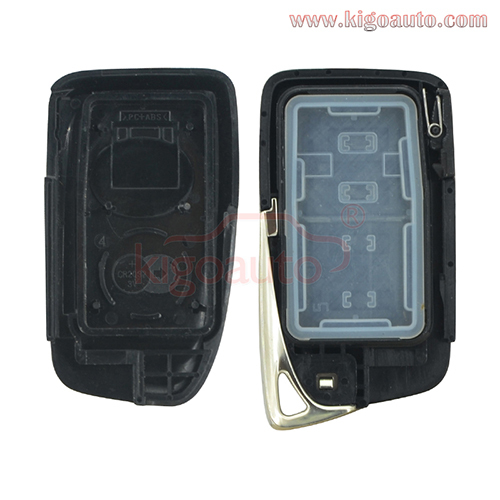 FCC HYQ14FBA HYQ14FBB Smart key case shell 3 button+panic for Lexus ES350  GS350 2013-2018