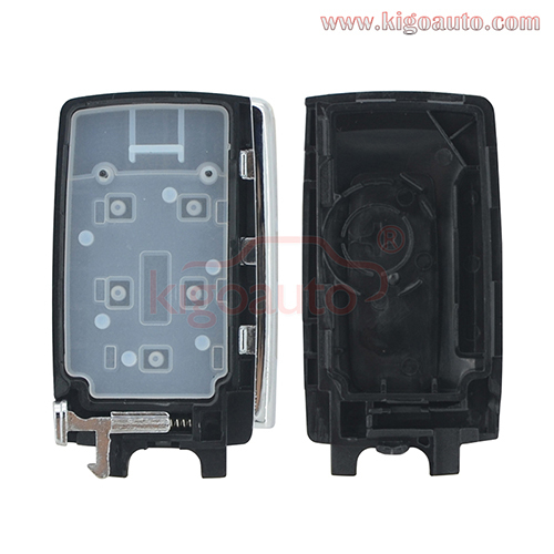 Modified key shell 5 button for refit Jaguar XF smart key cases