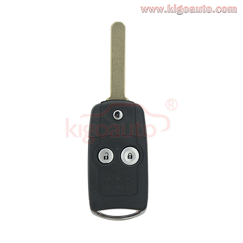 Flip remote key shell 2 button for Honda CRV Civic Jazz CE0891 HLIK-1T