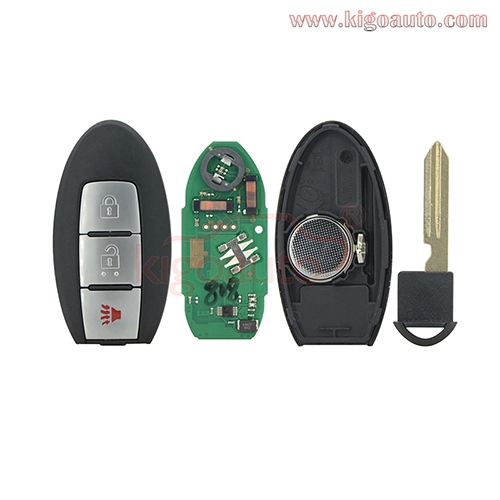 FCC CWTWB1U808 smart key 3 button 315Mhz 46 chip for Nissan Cube Juke 2013 PN 285E3-1KM0D