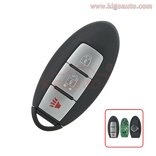 FCC CWTWB1U808 smart key 3 button 315Mhz 46 chip for Nissan Cube Juke 2013 PN 285E3-1KM0D