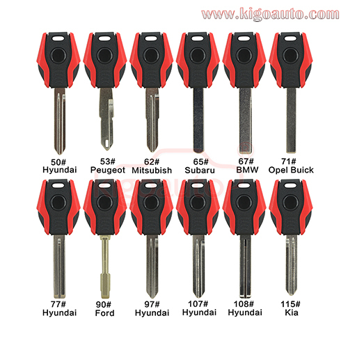 KEYDIY Universal transponder key blank