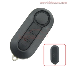 FCC RX2TRF198 Flip remote key 3 button 433mhz ID46-PCF7946 chip SIP22 blade for Fiat 500L MPV Ducato 2012-2015  (Marelli system)