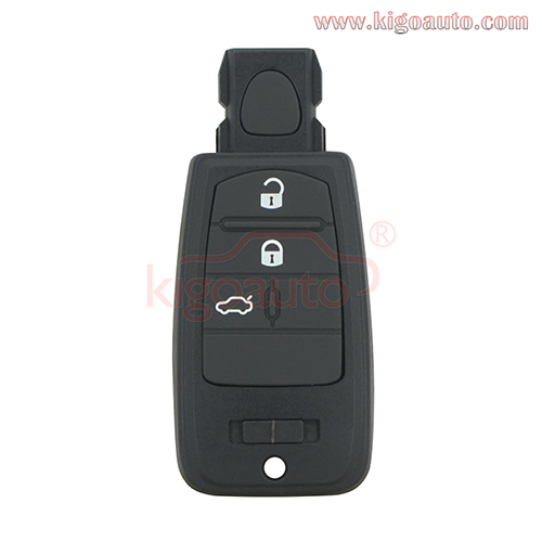 Smart key case 3 button for Fiat Viaggio Ottimo remote key shell