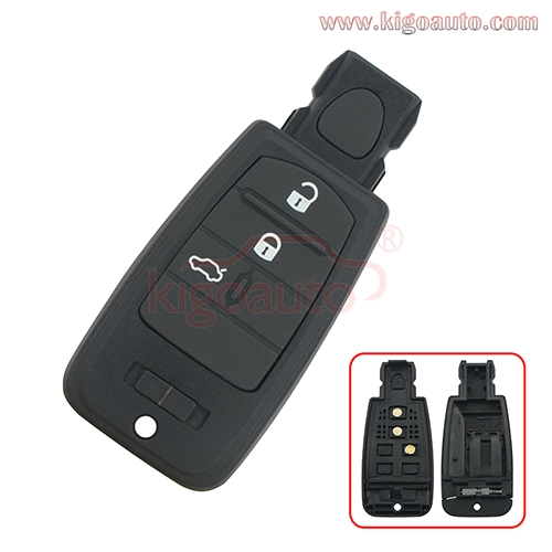 Smart key case 3 button for Fiat Viaggio Ottimo remote key shell