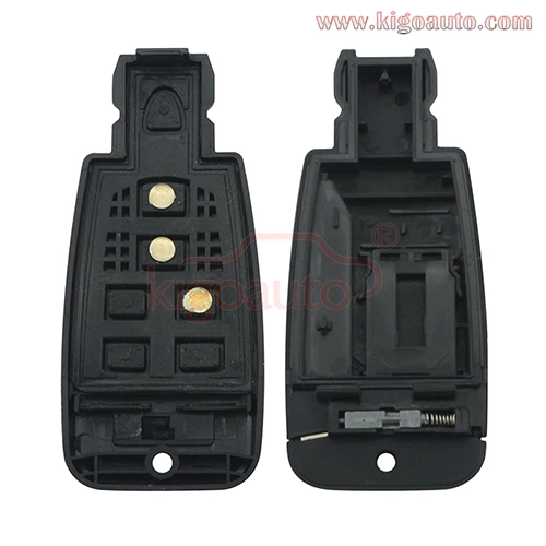 Smart key case 3 button for Fiat Viaggio Ottimo remote key shell