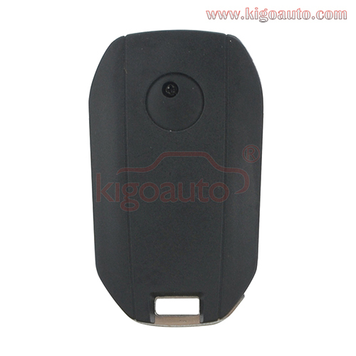 Modified flip key shell 4 button TOY43 blade for Toyota Sequoia remote key case