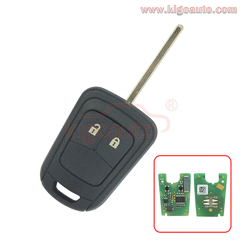 1Pack of 31pcs PN 13579236 Remote key 2 button 433Mhz ID46 chip for Chevrolet Aveo Holden barina