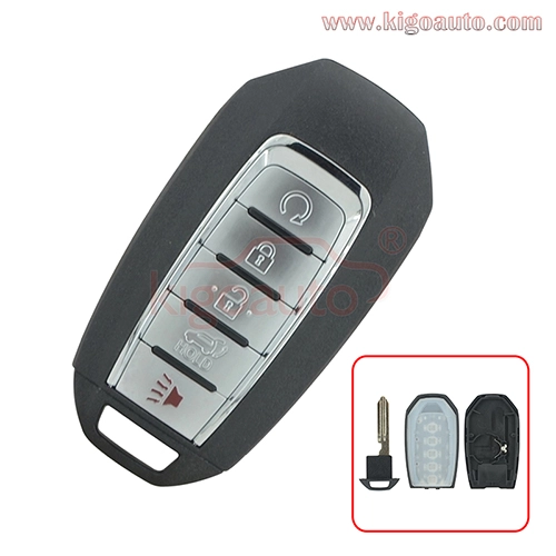 FCC KR5TXN7 smart key case 5 button for 2019 Infiniti QX60 PN 285E3-9NR5B