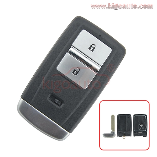 Smart key case 2 button for Acura RLX RDX TLX ILX MDX 2016 2017 2018