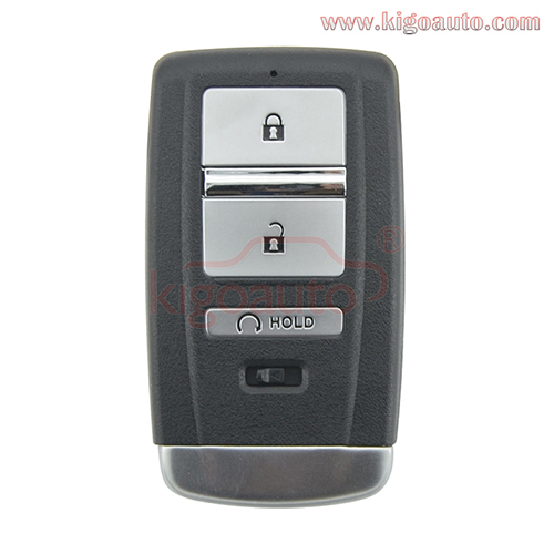 Smart key case 3 button for Acura RLX RDX TLX ILX MDX 2016 2017 2018