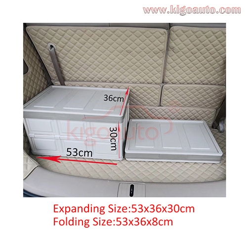 Plastic Folding packing box used in the trunk