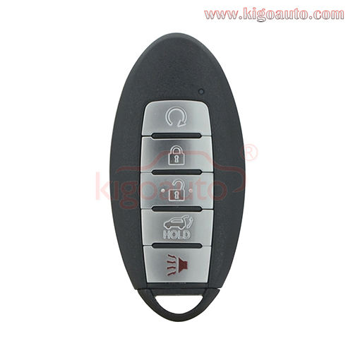 S180144507 Smart key 5 button 434mhz 4A chip  for Nissan Rogue 2019  FCC KR5TXN4 PN 285E3-6RR7A