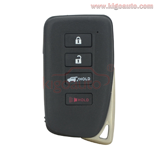 FCC HYQ14FBB Smart key case 3 button with panic for Lexus LX570 RX350 RX450 2016-2020