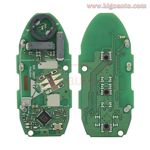 S180144502 smart key 3 button 434mhz 4A chip for Nissan Kicks 2019 FCC KR5TXN1 PN 285E3-5RA0A