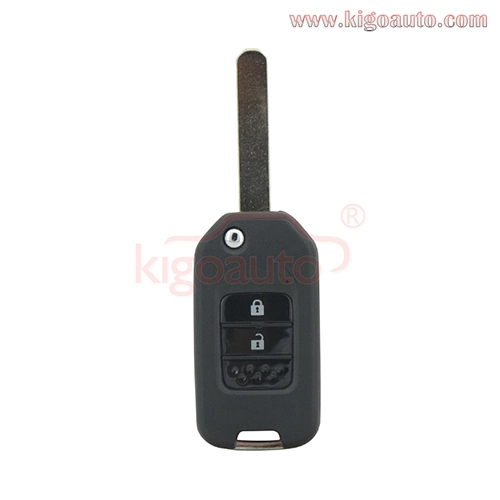 TWB1G721 Flip remote key 2 button 434Mhz FSK ID47-Hitag 3-PCF7961 for Honda Civic HR-V CR-V Accord Jade Crider Odyssey 2015-2018