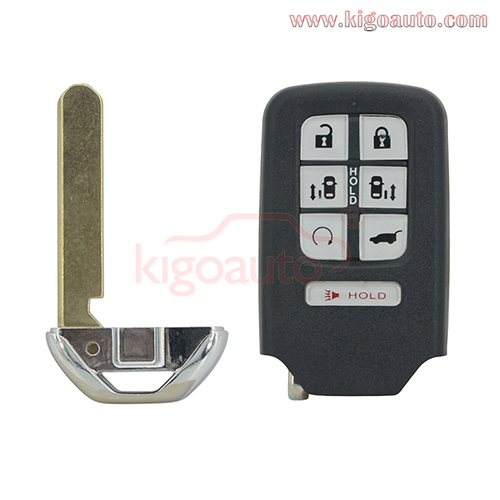 FCC KR5V2X V41 Smart key case 7 button for Honda Odyssey 2018 2019 2020 PN 72147-THR-A31