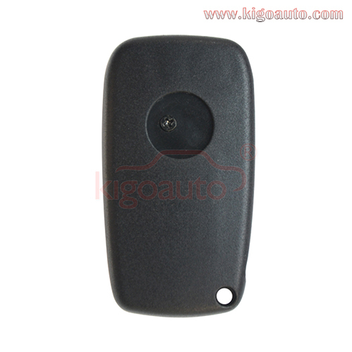 Flip remote key shell 3 button SIP22 blade for Fiat Fiorino 2007-2016