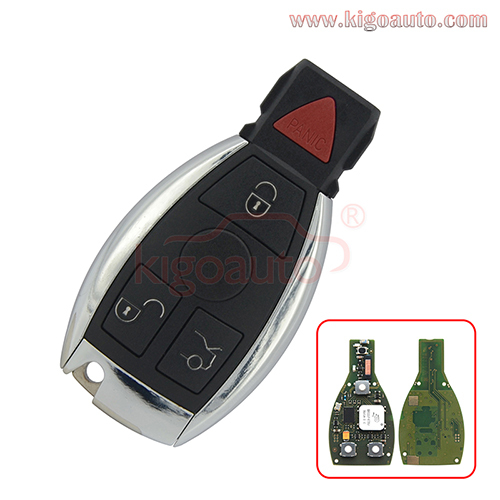 Keyless Entry Smart key 3 button with panic 315mhz for Mercedes Benz FBS3 KeylessGo PCB W204/207/212/164/166/221