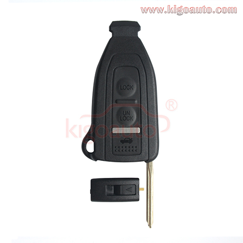 FCC HYQ12BZE Smart Key shell case 3 button for Lexus LS430 2004 2005 2006 PN 89994-50241