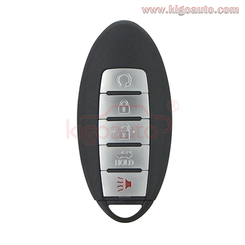 S180144310 smart key case 5 button for Nissan Altima Maxima 2016 2017 2018 FCC KR5S180144014