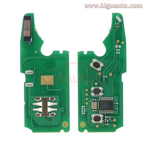Remote key circuit board 315Mhz and 434Mhz PCF7946 chip for Porsche VW Touareg