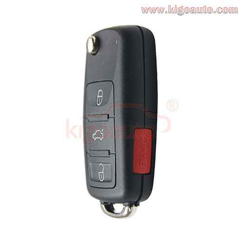 300 959 753 AA Remote key/Keyless key 3 button with panic 315Mhz for VW Touareg 2006 2007 2008 300959753AA